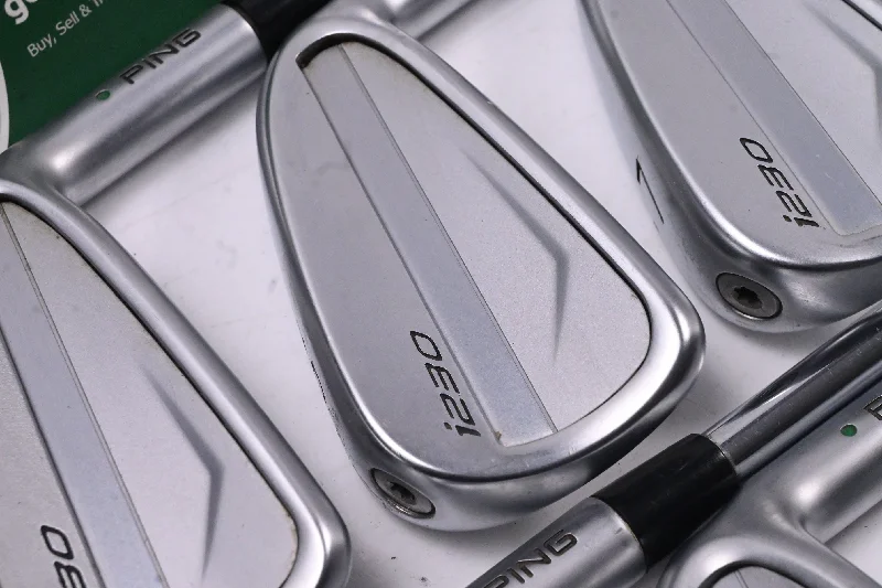 Ping i230 Irons / 5-PW / Green Dot / Stiff Flex Dynamic Gold S300 105 Shafts