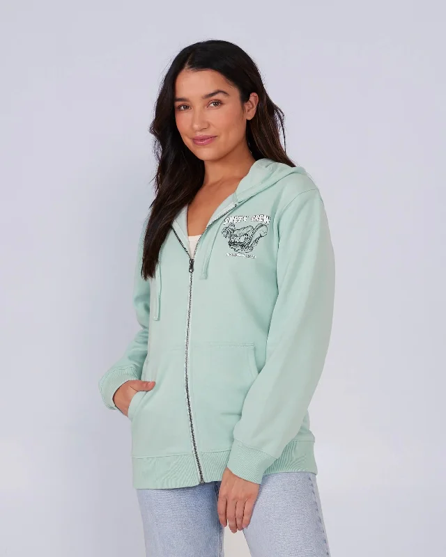 Shaka Zip Hoody - Jade