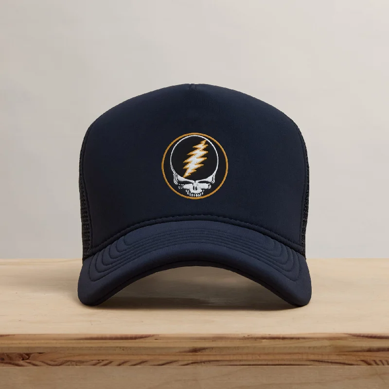 Grateful Dead Patch Trucker - Navy