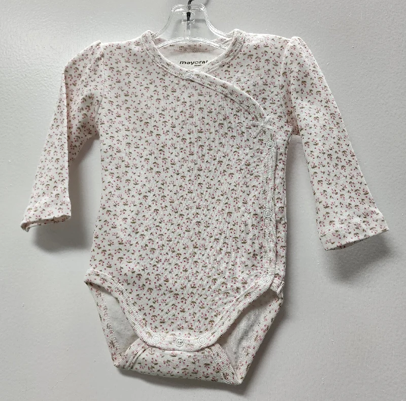 Girls Floral L/S Bodysuit