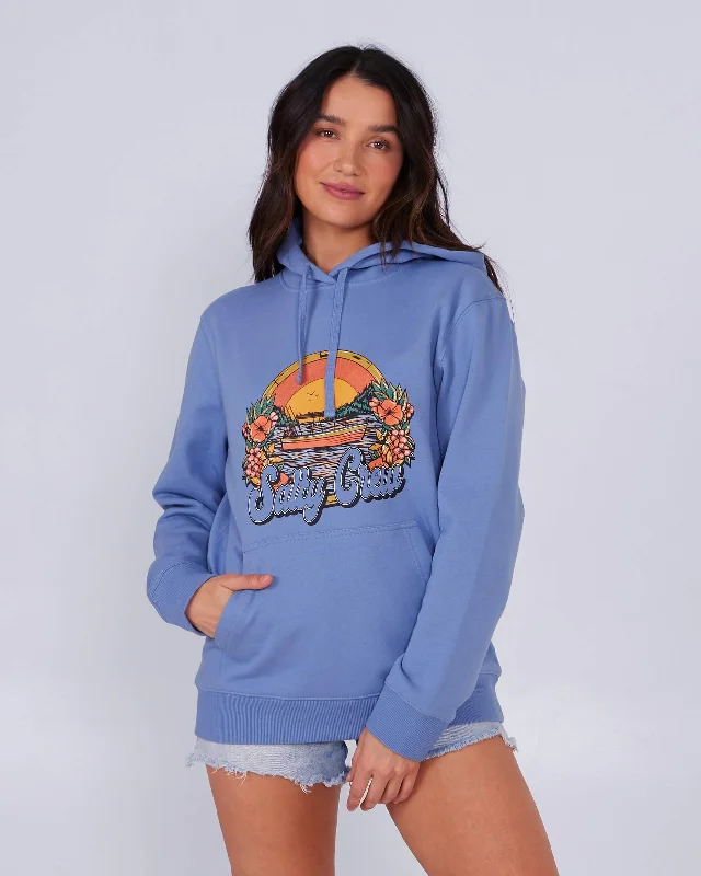 On Vacation Hoody - Blue Dusk