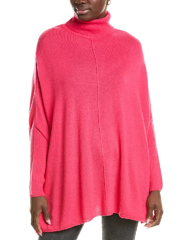 Brodie Cashmere Roll Wool & Cashmere-Blend Poncho