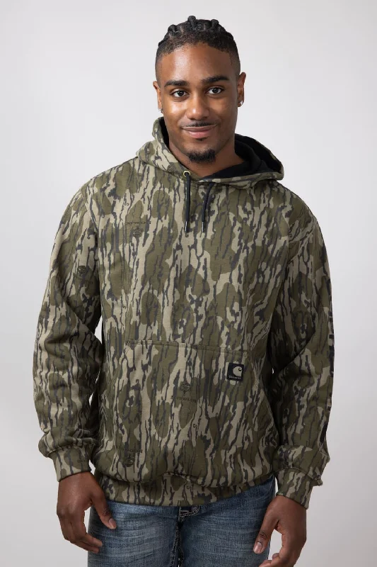 Carhartt Loose Midweight Logo Sleeve Graphic Sweatshirt for Men in Camo | 105484-G47