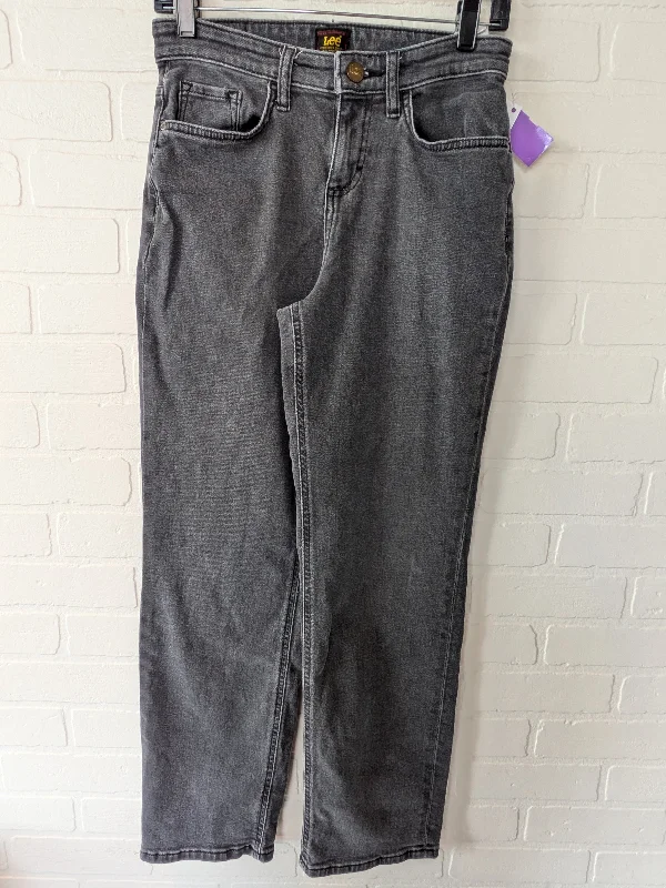 Grey Jeans Boyfriend Lee, Size 4