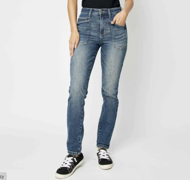 Judy Blue Front Pocket Jeans - #7196-7204