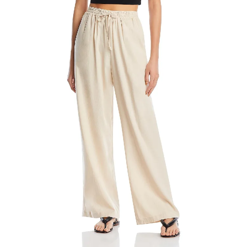 [BLANKNYC] Womens High Rise Wide Leg Palazzo Pants