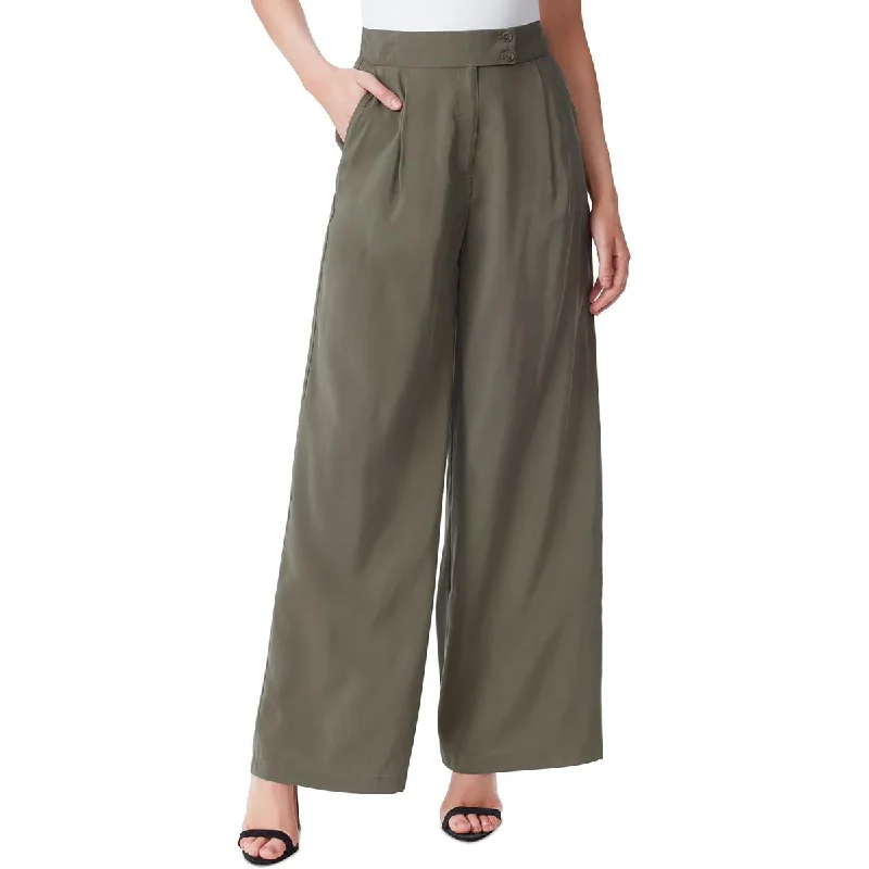 Jessica Simpson Womens Melba Pleated  Wide Leg Pants