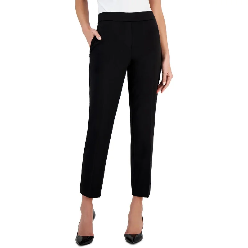 T Tahari Womens High-Rise  Ankle Pants