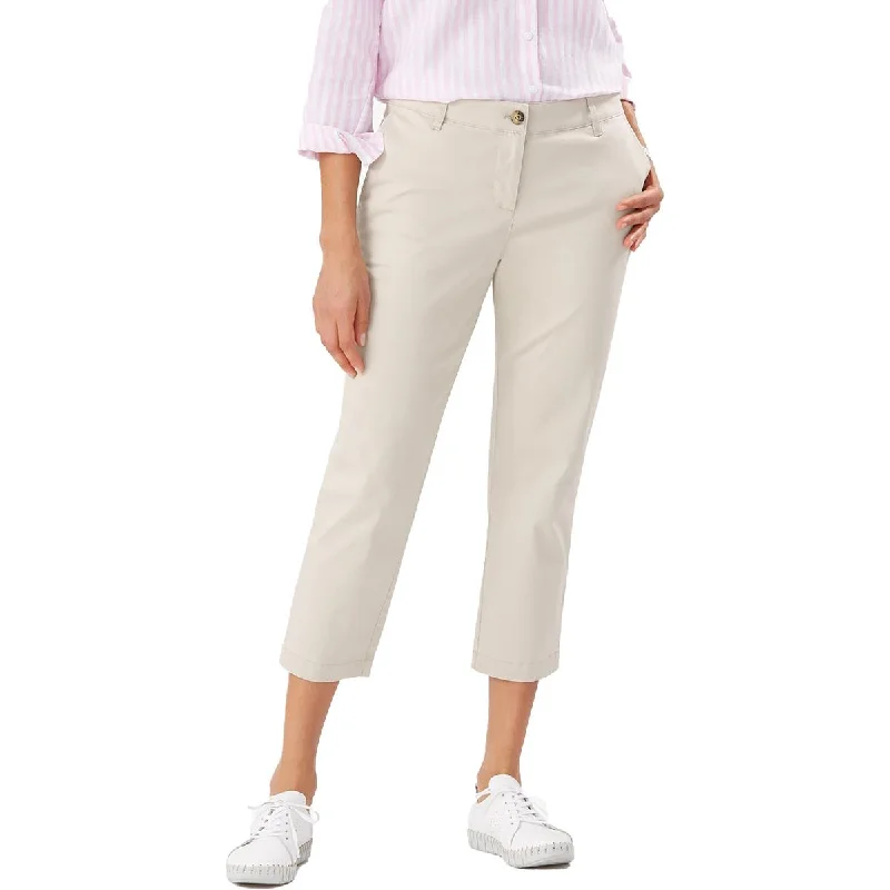 Tommy Bahama Womens Tencel Crop Ankle Pants